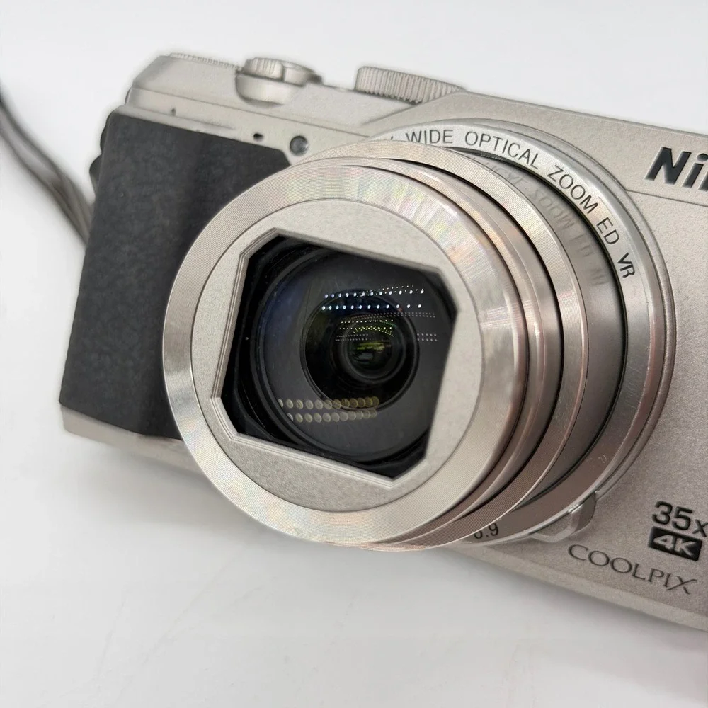 Nikon Coolpix A900 Digital Camera Silver 35x Optical Zoom 4K UHD Bundle Tested